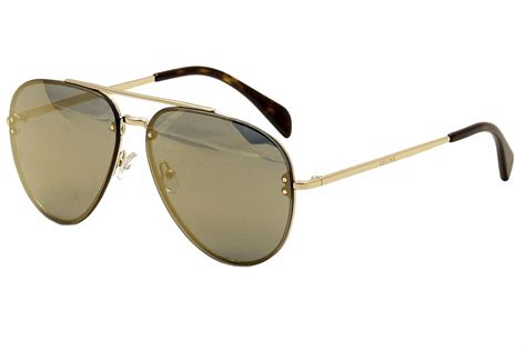 celine 41391 j5g gold|Celine CL41391/S Mirror J5G/MV Sunglasses Gold.